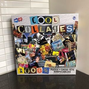 NWOT - Sure-Lox cool Collages Album Covers 1000 piece puzzle